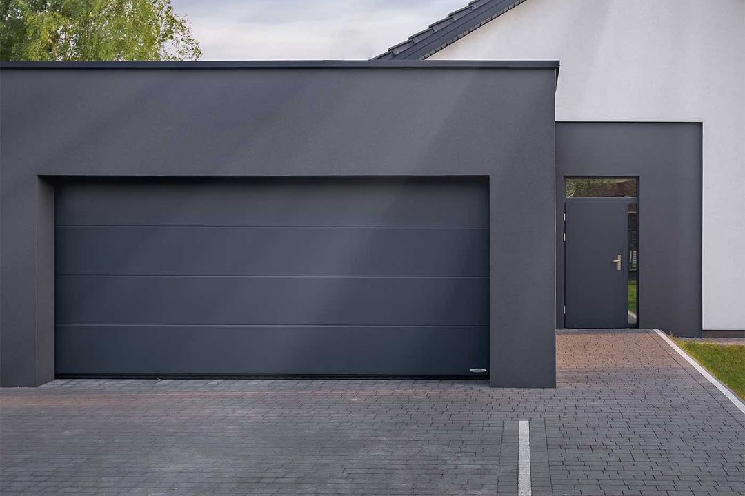 Mindre takskjutport Garageport - Takskjutport
